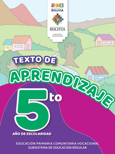 Texto de aprendizaje 5to de primaria